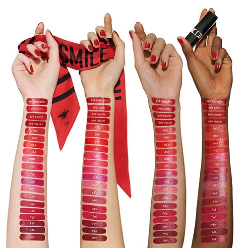 Dior-Couture color refillable lipstick 3.5gr - 4 finishes: Dior-Couture color refillable lipstick 3.5gr - 4 finishes: